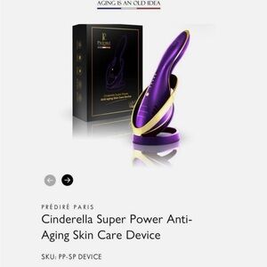 Purple and Gold Anti-Aging Skin Care Device
